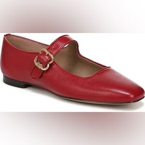 Sam Edelman Red Mary Jane Flats